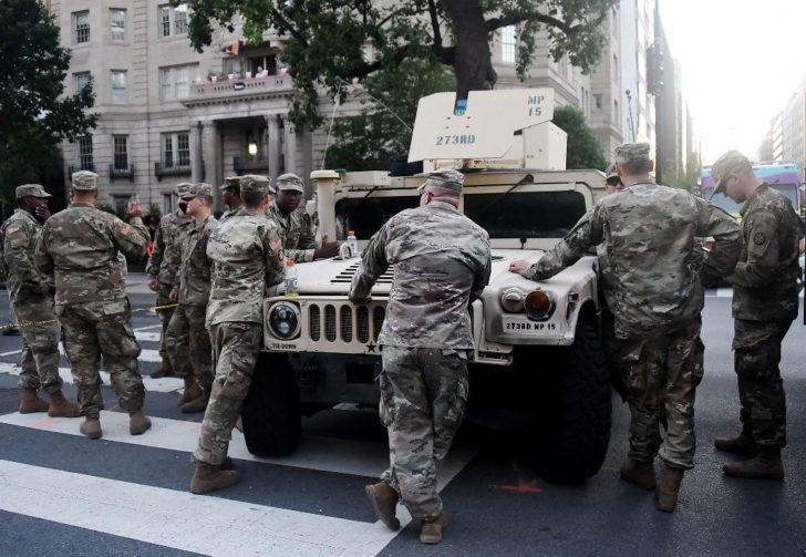 FILES-US-POLITICS-UNREST-RACE-MILITARY-VIRUS