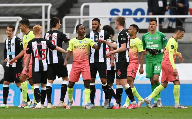 FA Cup - Quarter Final - Newcastle United v Manchester City