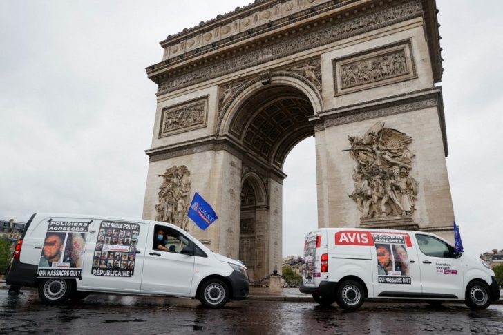 FRANCE-POLICE-DEMO