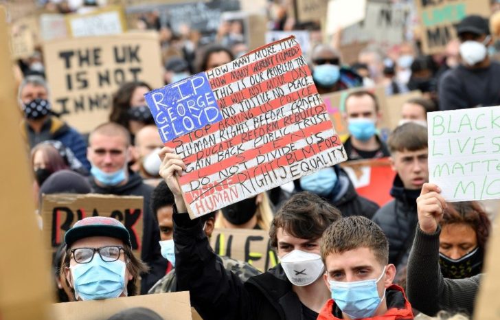 BRITAIN-US-RACISM-UNREST-FLOYD