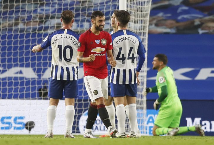 Premier League - Brighton & Hove Albion v Manchester United