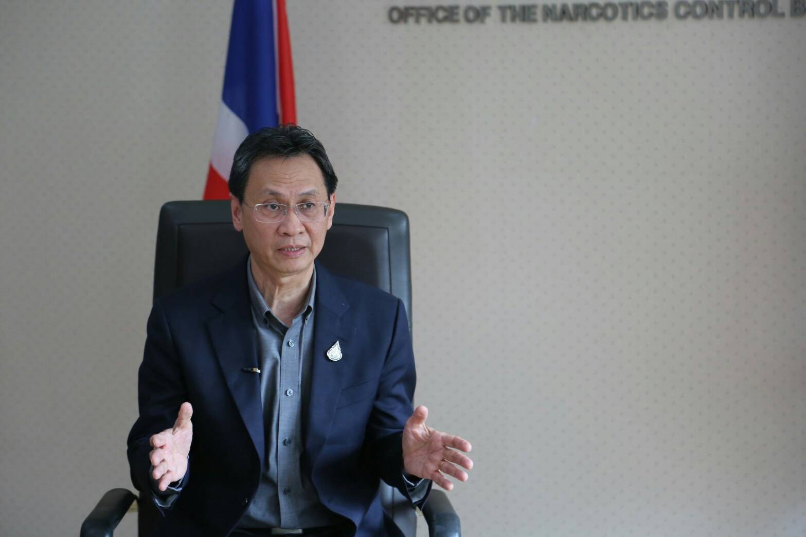 นายนิยม เติมศรีสุข เลขาธิการคณะกรรมการป้องกันและปราบปรามยาเสพติด (เลขาธิการ ป.ป.ส.)