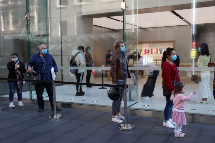 Easing of coronavirus disease (COVID-19) restrictions in Sydney