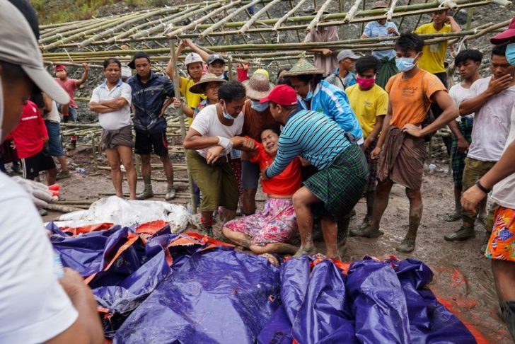 MYANMAR-MINING-ACCIDENT-ECONOMY