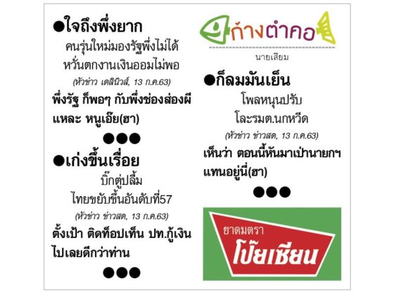 ก้างตำคอ วันที่ 15 กรกฎาคม 2563 : โดย นายเสียม