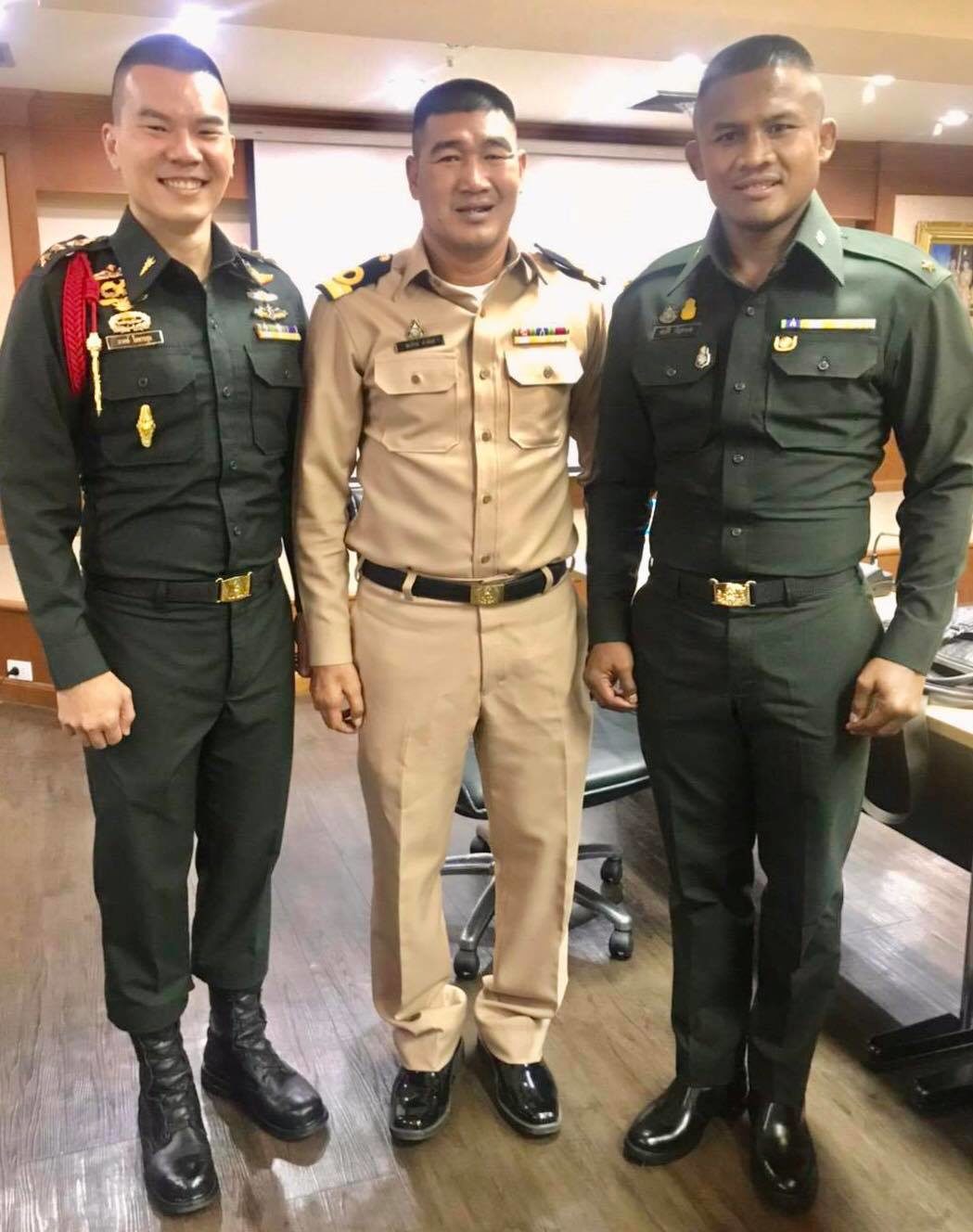 รวมพลคนแข็งแรง! บัวขาว โพสต์รวมตัวยอดทหารไทย สมรักษ์-สมจิตร-หมอภาคย์