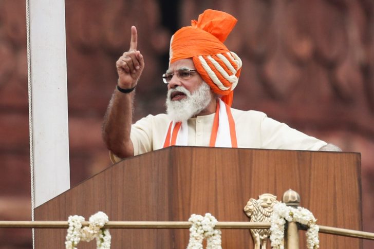 India's Independence Day celebrations at the historic Red Fort in Delhi