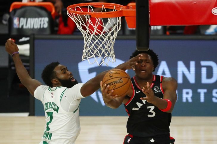 NBA: Playoffs-Toronto Raptors at Boston Celtics