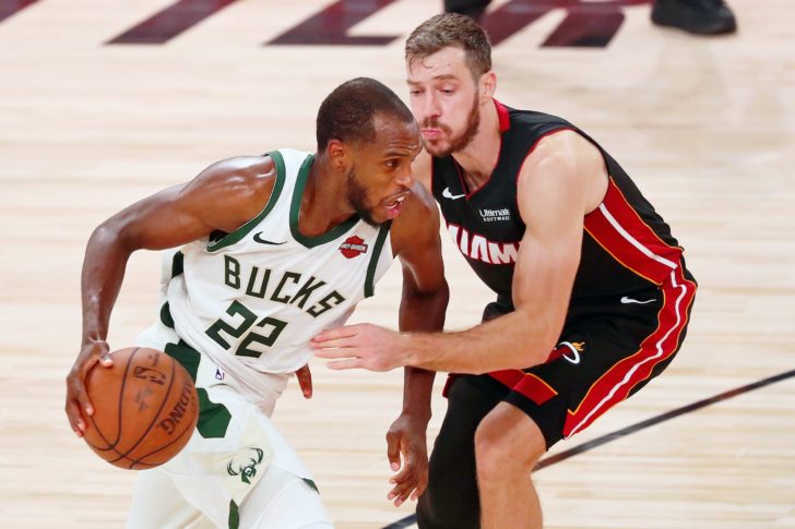 NBA: Playoffs-Milwaukee Bucks at Miami Heat