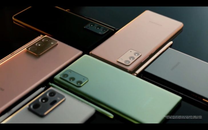Galaxy Note 20, Note 20 Ultra-เทสต์