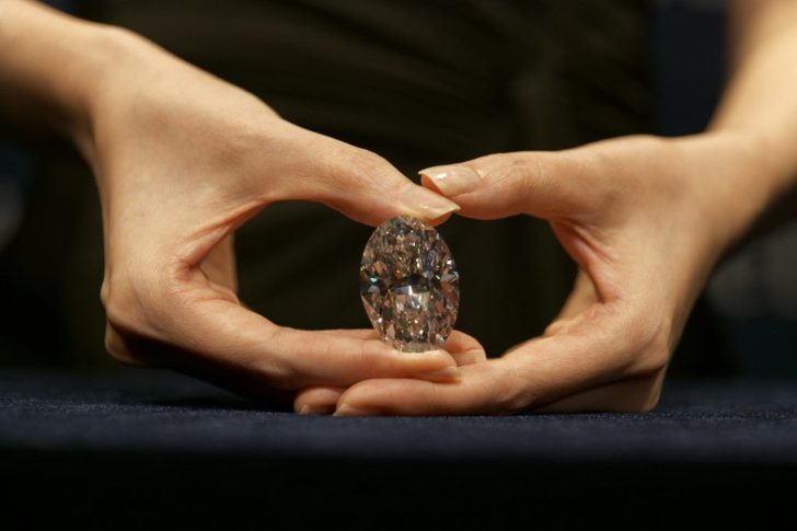 HONG KONG-AUCTION-DIAMOND