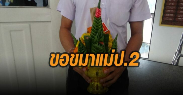 ขอขมาแม่ป.2-โดนม.3ทำร้าย