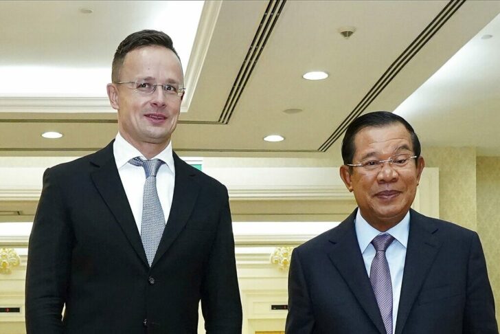 Hun Sen, Peter Szijjarto
