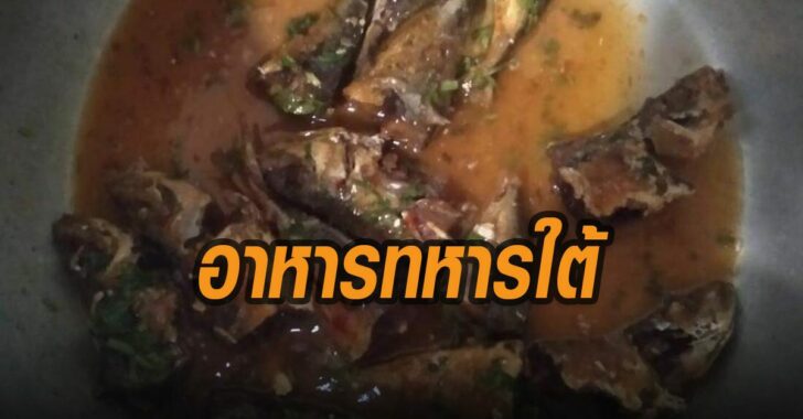 แฉ-อาหารทหารใต้-นราธิวาส-ปลา