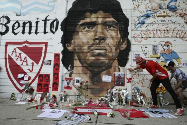 FBL-ARGENTINA-MARADONA-DEATH