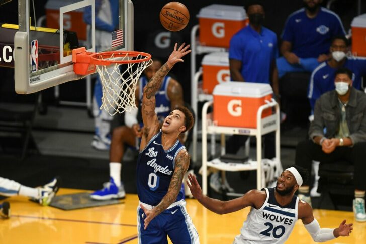 Timberwolves Lakers Basketball