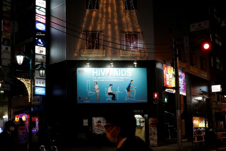 Shinjuku Ni-chome gay district is pictured, amid the COVID-19 outbreak, in Tokyo