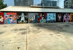 มือพ่นนาฬิกาบิ๊กป้อม ระดมกราฟฟิตี้ดัง พ่นกำแพงปชช. สื่อถึงรัฐ หยุดคุกคามงานศิลปะ