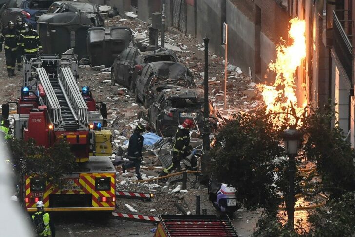 SPAIN-ACCIDENT-EXPLOSION