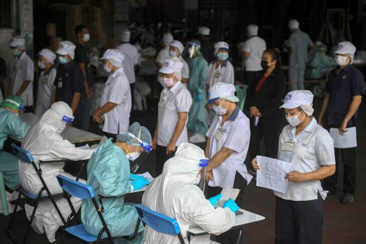 Spread of the coronavirus disease (COVID-19) in Thailand