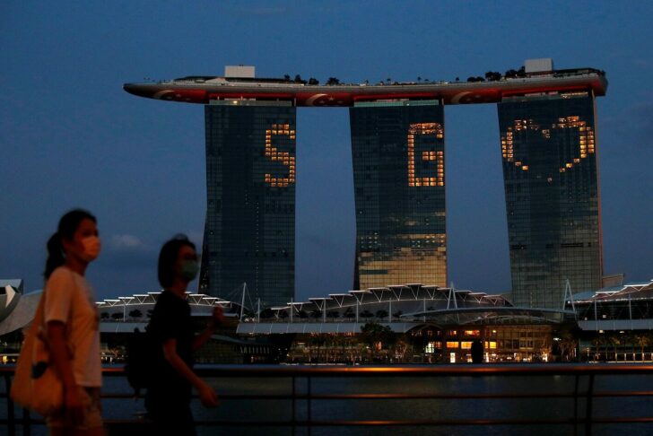 FILE PHOTO: Marina Bay Sands integrated resort