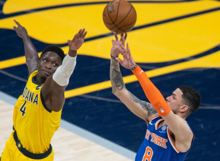 NBA: New York Knicks at Indiana Pacers