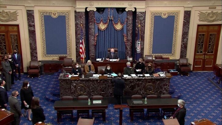 Article of impeachment against former President Trump is delivered to the Senate