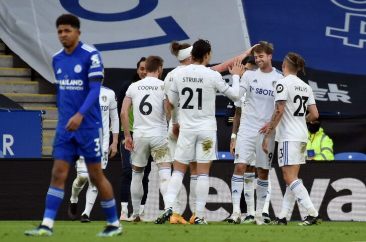 Premier League - Leicester City v Leeds United