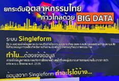 คิดเห็นแชร์ : iSingleFormยกระดับอุตสาหกรรมไทยก้าวไกลด้วย Big Data