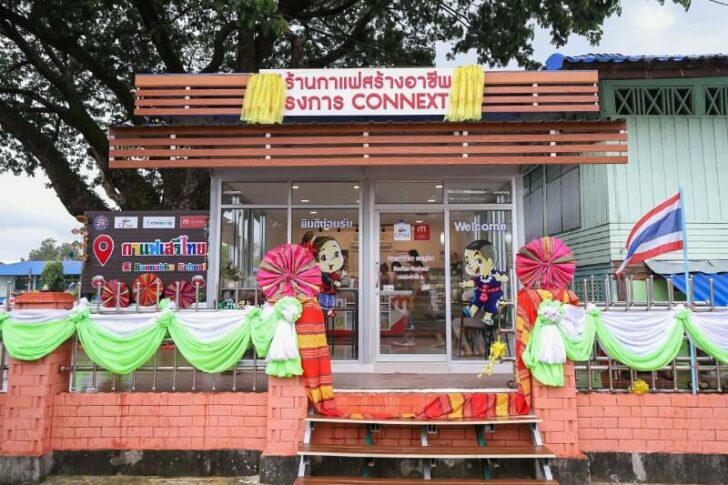 004.ร้านกาแฟสร้างอาชีพ โรงเรียนบ้านนาคู จ.กาฬสินธุ์