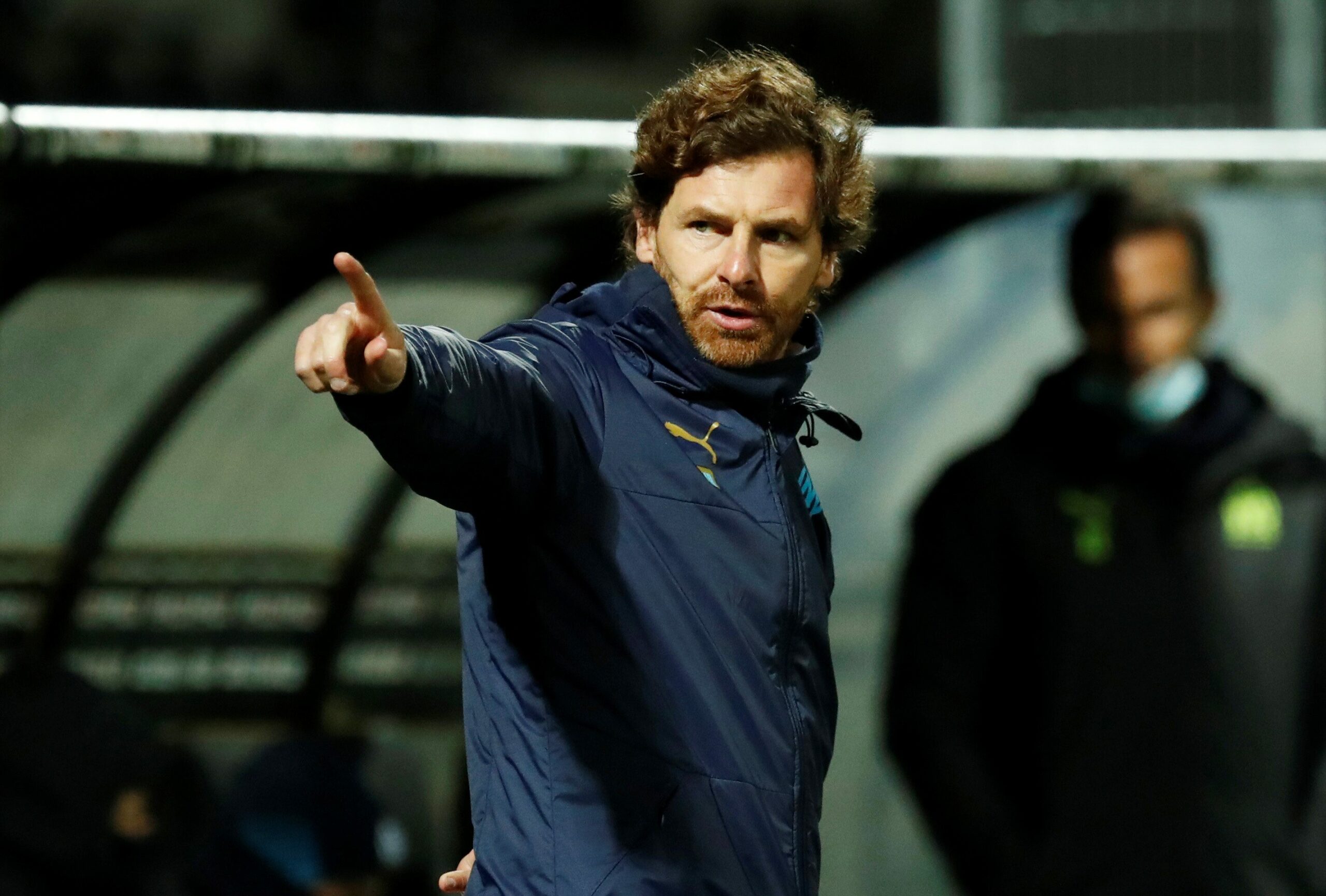 FILE PHOTO: Olympique de Marseille coach Andre Villas-Boas
