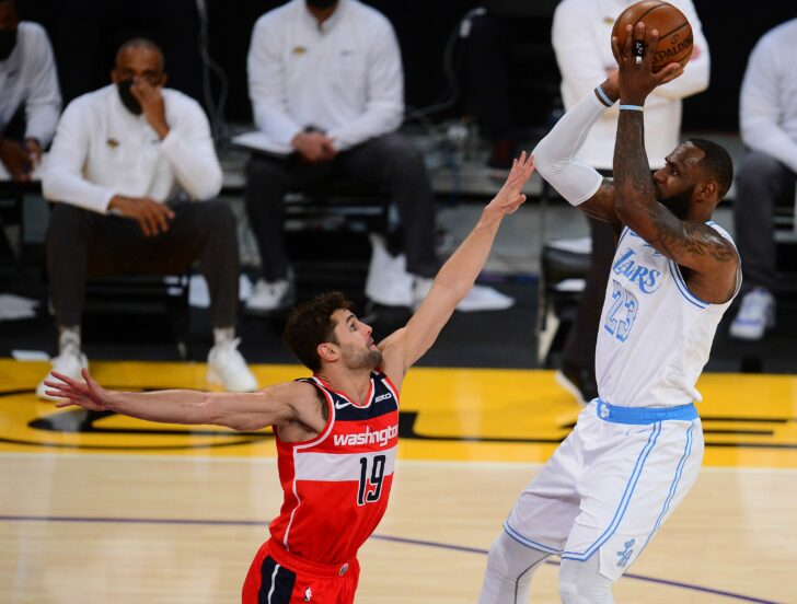 NBA: Washington Wizards at Los Angeles Lakers