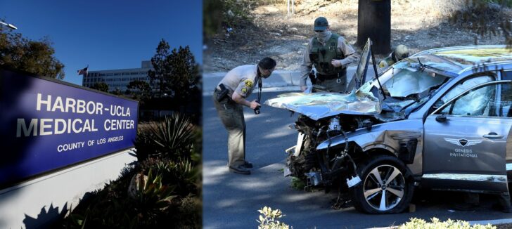A view shows the Harbor-UCLA Medical Center in Torrance, California, U.S., where golfer Tiger Woods was taken to following a car crash