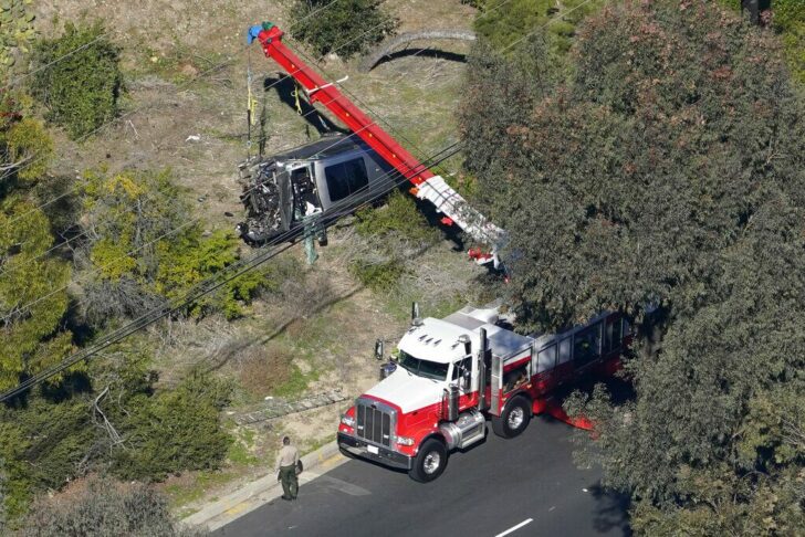 Tiger Woods Vehicle Crash