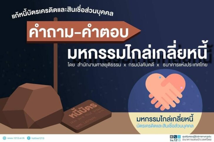 ถามตอบแก้หนี้