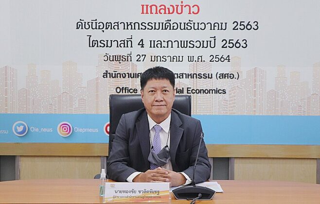 คอฟฟี่เบรก : ใสกิ๊ง เมื่อเร็วๆ นี้ ได้รับฟังการแถลงข่าว ดัชนีผลผลิตอุตสาหกรรม