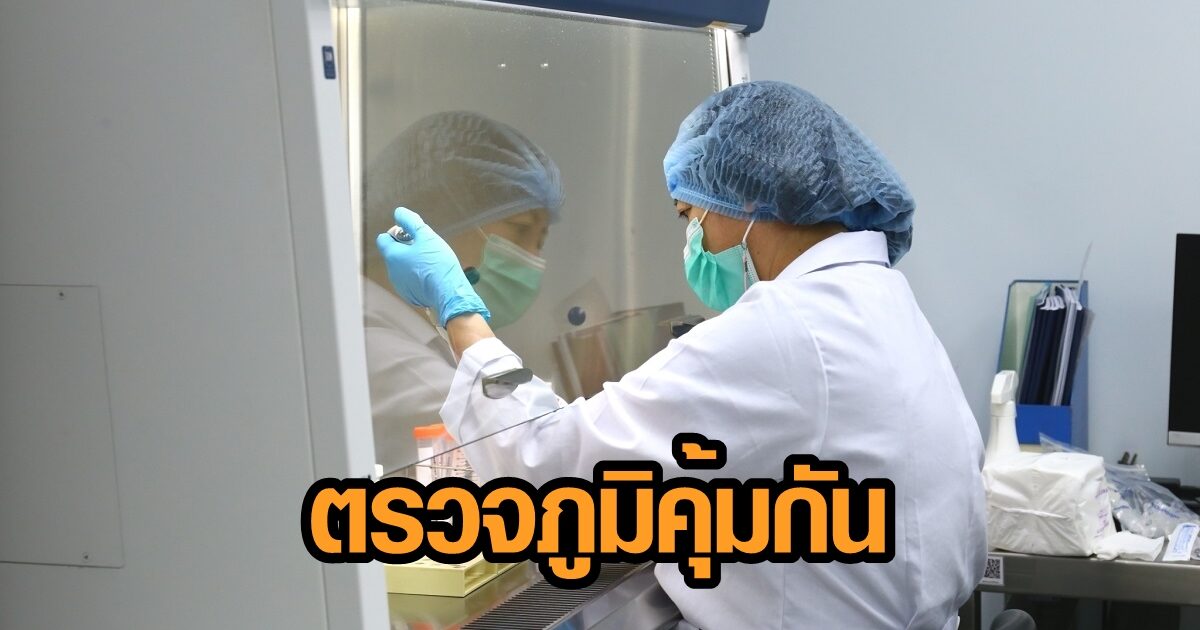 เร่งตรวจภูมิคุ้มกัน คนเคยติดโควิด ป้องกันเชื้อกลายพันธุ์ เทียบภูมิคนได้รับวัคซีน