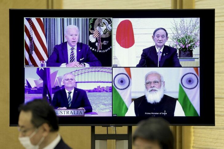 JAPAN-US-INDIA-AUSTRALIA-CHINA-DIPLOMACY