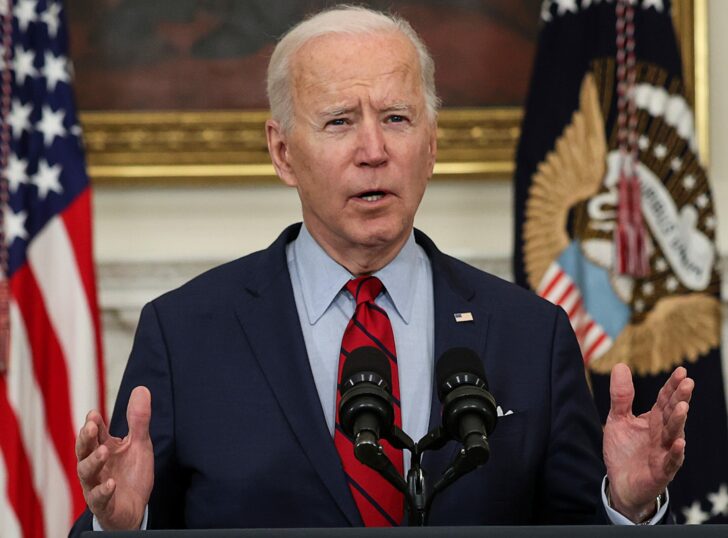 U.S. President Joe Biden comments on the shooting in Colorado at the White House in Washington