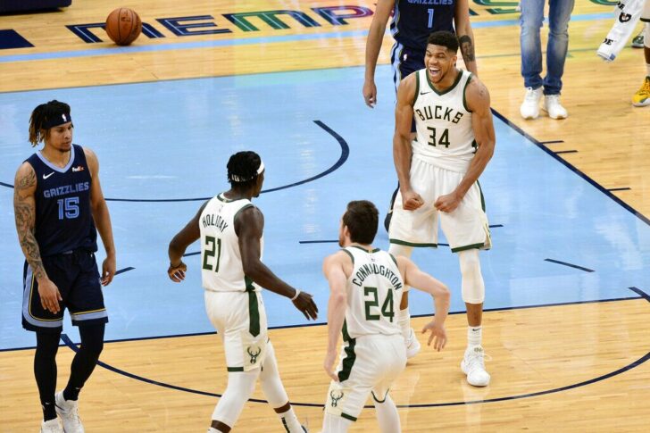 Bucks Grizzlies Basketball