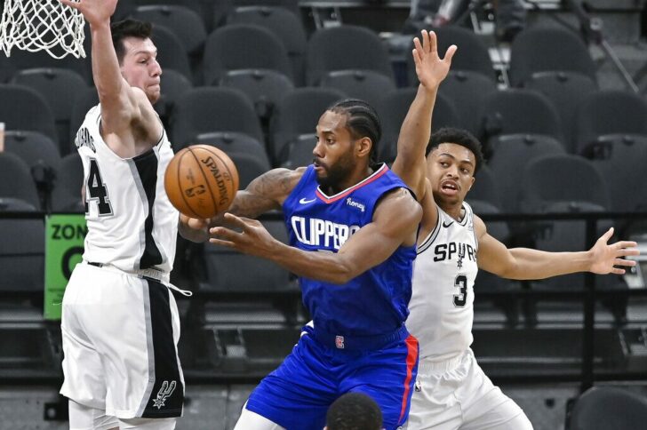 Clippers Spurs Basketball