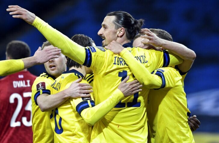 Sweden Georgia WCup 2022 Soccer