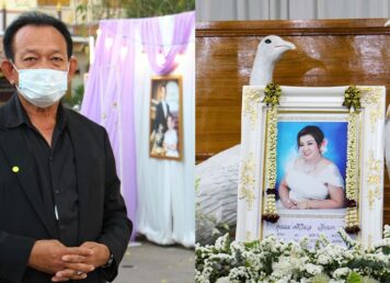 หนุ่มราชบุรีจัดงานศพภรรยา ธีมงานวิวาห์ เผยครองรักนาน 35 ปี แต่ไม่เคยแต่งงาน อยากทำให้เป็นครั้งสุดท้าย