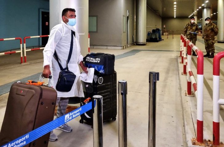 ITALY-INDIA-HEALTH-VIRUS-TRAVEL