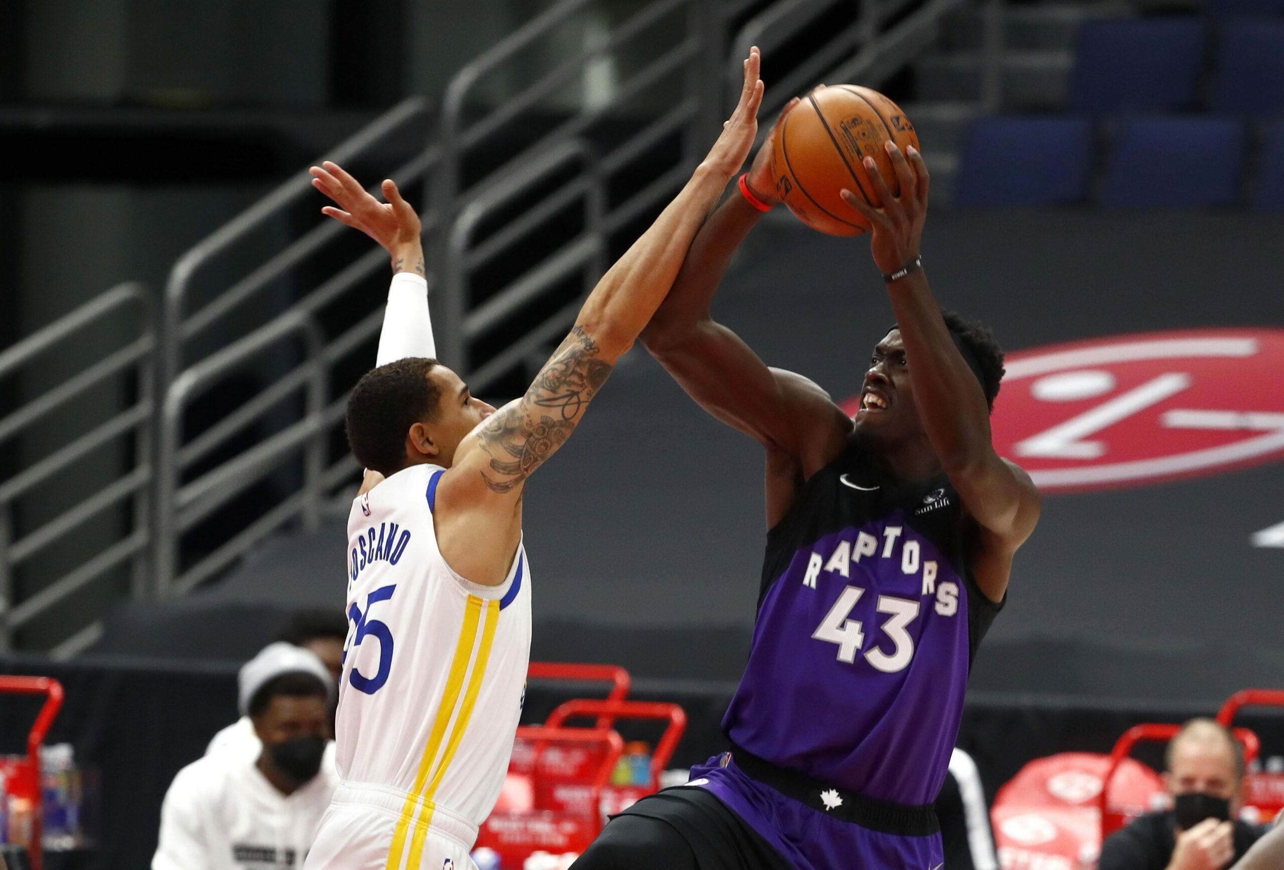 NBA: Golden State Warriors at Toronto Raptors