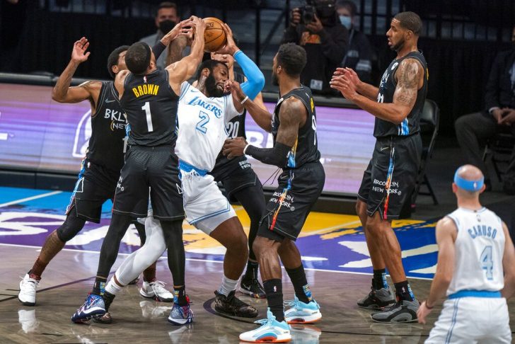 Lakers Nets Basketball