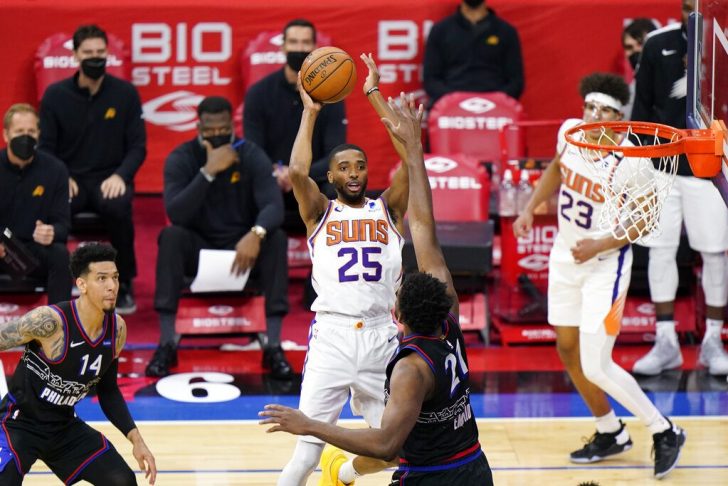 Suns 76ers Basketball