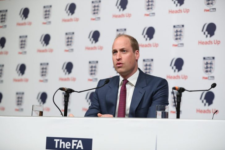 Duke Of Cambridge At The Launch Of New Mental Health Campaign