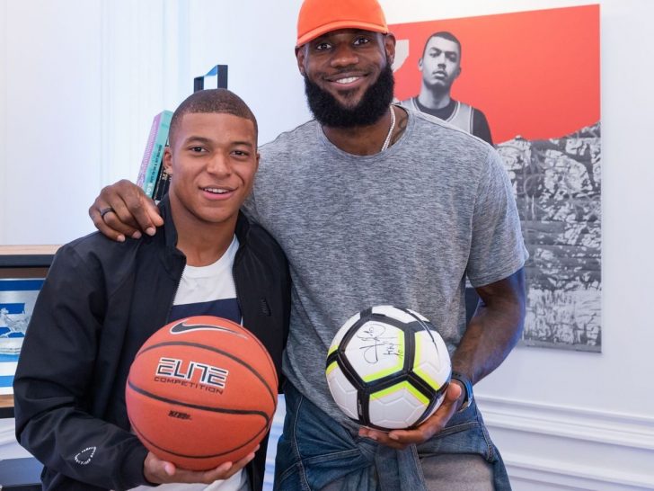 kylian-mbapp-lebron-james