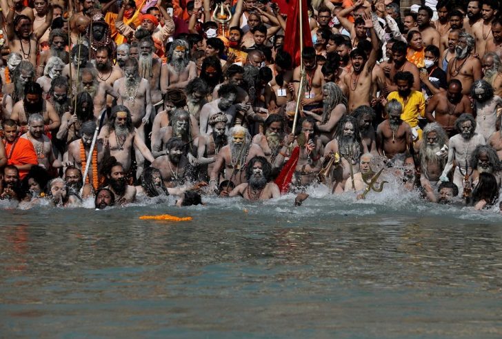 FILE PHOTO: Kumbh Mela in Haridwar